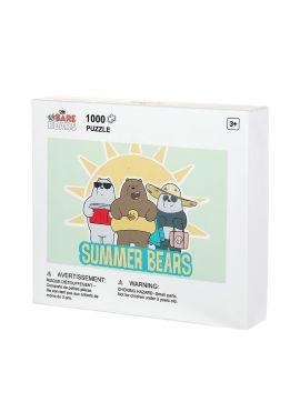 We Bare Bears 1000 Pieces Puzzle(Beach Tour)