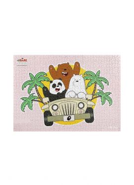 We Bare Bears 1000 Pieces Puzzle (Road Trip)
