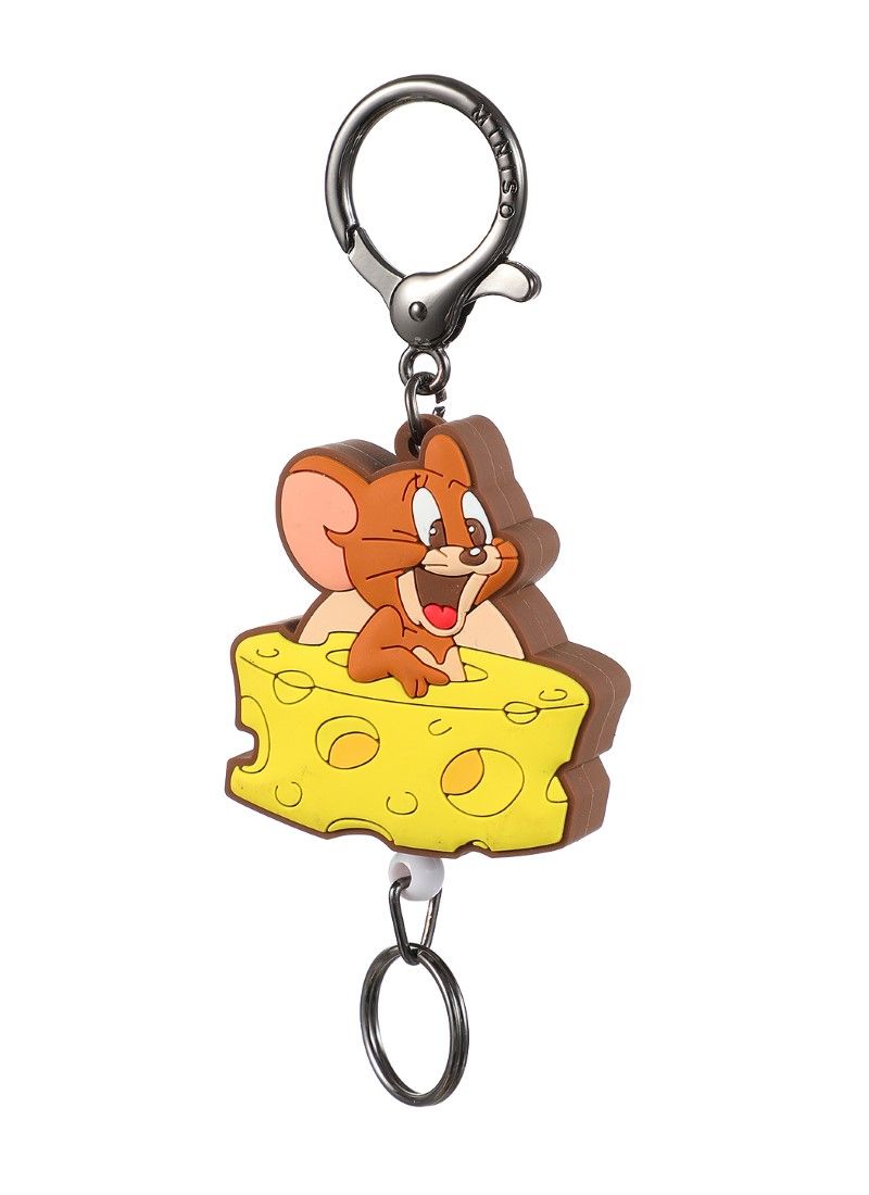 Tom&Jerry I love cheese Collection Retractable Key Chain